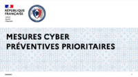 Mesures Cyber - Préventives Prioritaires