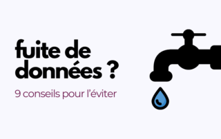 fuite de données numériques