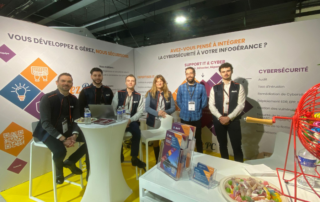 Equipe Alez PC - Stand Cyber Show Paris