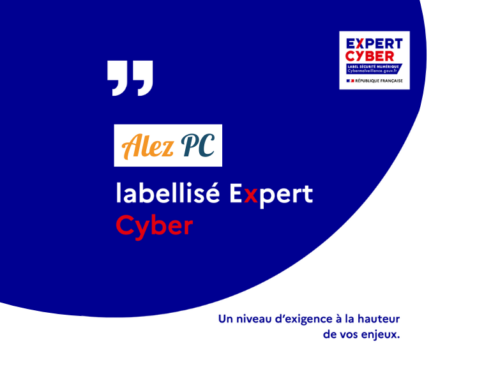 Alez PC obtient le label ExpertCyber